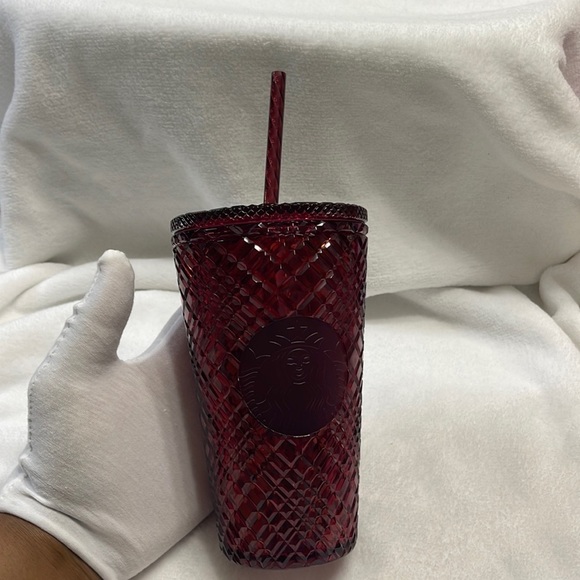 Starbucks Other - GRANDE Maroon Jeweled Starbucks Cup 2022